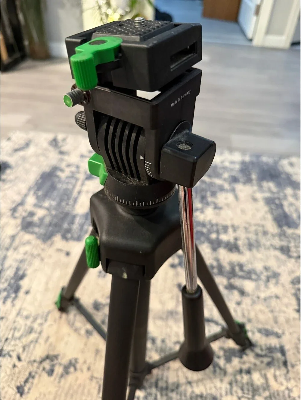 Cullmann 2502 Camera Tripod West Germany Pan Tilt